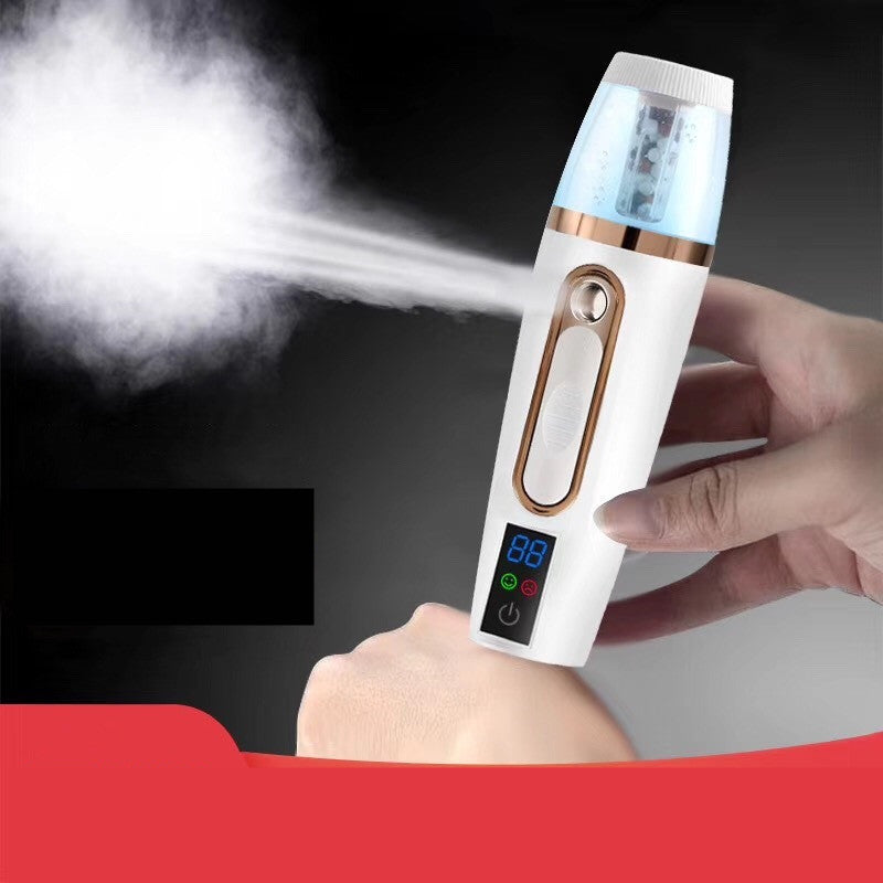 Portable Rechargeable Face Steamer – Nano Ionic Mist