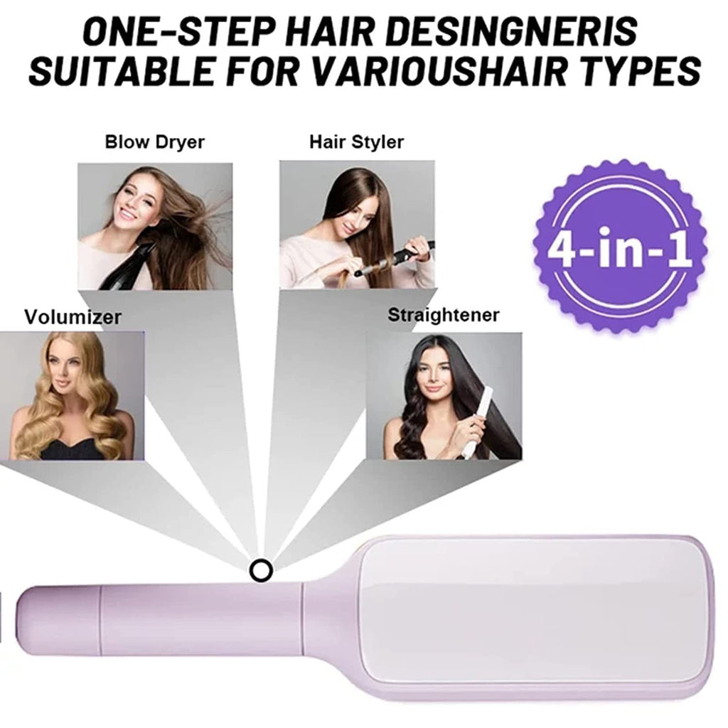 Self Clean Retractable Hair Brush