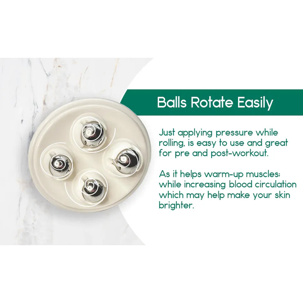 👉 Rolling Body Massager – 360° Stainless Steel Relaxation Tool ⚡ 1-Day Delivery Available in the U.S.